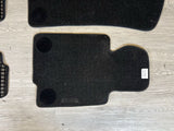 Genuine 2008-2013 BMW E92 M3 Carpets Floor Mats Black Front & Rear