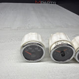 BMW Z3M Coupe Roadster Center Console Voltage Clock Oil Gauge Set 98-00 OEM