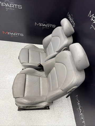 01-06 BMW E46 M3 Coupe Interior Front Not Heated Seats Dove Gray
