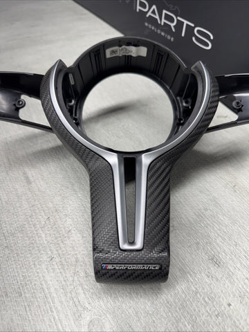 GENUINE BMW STEERING WHEEL TRIM COVER F87 F80 F82 F83 M3 M4 DCT M Performance