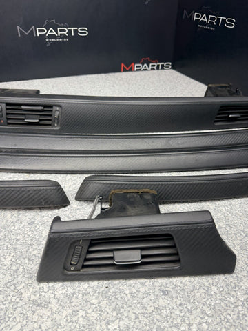 08-13 BMW E92 M3 Interior Trim Set Carbon Leather OEM