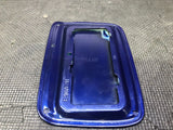 BMW E90 M3 REAR FUEL GAS FILLER CAP COVER DOOR LID BRACKET INTERLAGOS BLUE