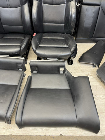 08-13 BMW E92 M3 Coupe Original Novillo Black Interior  Seats Complete