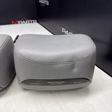 2001-2006 BMW E46 M3 Convertible Grey Rear Headrests Head Rests Pair OEM