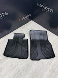 BMW F32 F33 F82 F83 F36 Front All Weather Floor Mats Genuine 51472348155