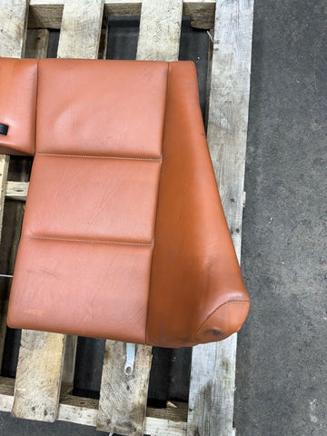 BMW E46 M3 01-06 Rear Seat Back Cushion Cinnamon Leather Backrest Convertible