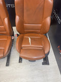 01-06 BMW E46 M3 Convertible Interior Front Heated Seats Cinnamon *Notes*