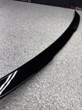21-26 BMW G82 M4 Coupe Rear Trunk Lip Spoiler Gloss Black 8074910 OEM *Damage