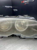 BMW 02-06 E46 M3 RIGHT HEADLIGHT XENON 1305621772 OEM + Halos *Faded Lens