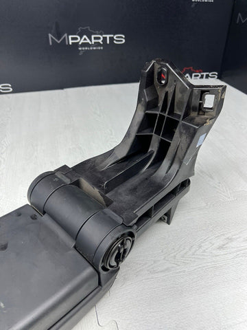 01-06 BMW E46 M3 Center Console Armrest Arm Rest Black Leather