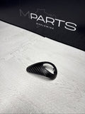 BMW 15-21 F80 F82 F83 F87 M2 M3 M4 DCT Shifter Trim Knob Cover Dry Carbon Fiber