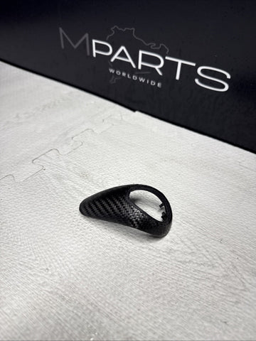 BMW 15-21 F80 F82 F83 F87 M2 M3 M4 DCT Shifter Trim Knob Cover Dry Carbon Fiber