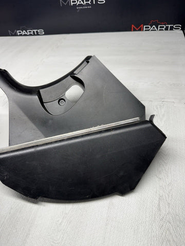 01-06 BMW E46 M3 BLACK DEAD PEDAL KICK PANEL COVER 7902400 *Damage