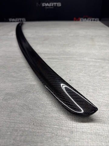 2001-2006 BMW E46 M3 Rear Trunk Spoiler Lip Carbon Fiber *Warped*