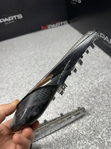 08-13 BMW E92 E93 M3 Fender Grilles Side Marker Lights Chrome OEM Factory