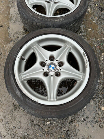 98-02 BMW Z3M Wheel 17" Style 40 Rims Wheels 17x7.5 17x9 Staggered Genuine OEM