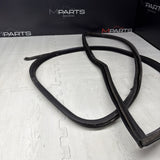 92-99 BMW E36 M3 323 325 328 Front Driver Door Weather Strip Seal Coupe Black *