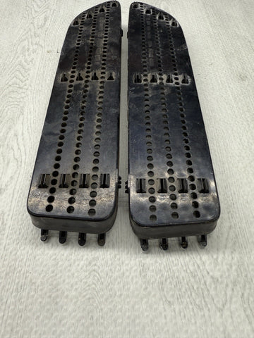 01-06 BMW E46 M3 Right Left Fender Vents Grilles Grills Trims Black