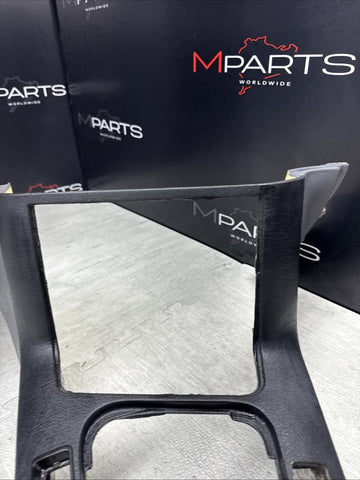 95-99 BMW E36 M3 Lower Dash Center Console Housing Panel Support Black Gray