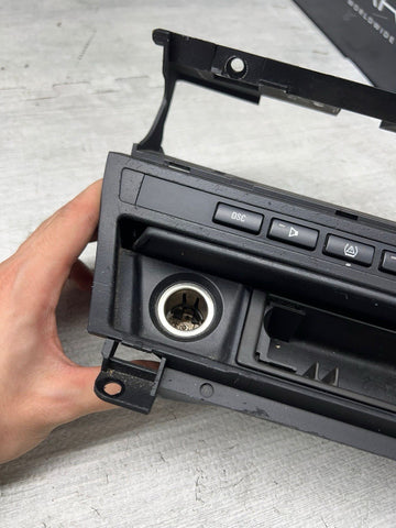 BMW 01-06 E46 M3 Radio Non Navi Mounting Bracket Storage Tray