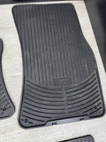 06-10 BMW E64 640 650 M6 Convertible All Weather RUBBER FLOOR MATS SET OEM