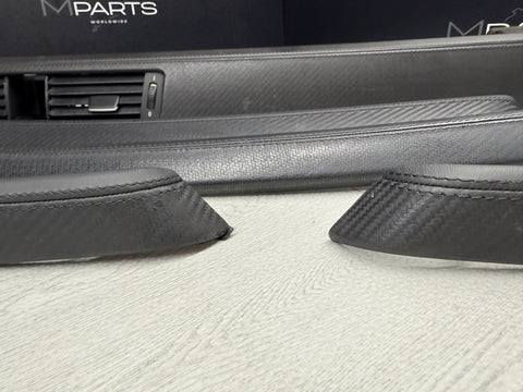 08-11 BMW E90 M3 Sedan Interior Trim Set Carbon Leather OEM