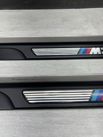 01-06 OEM E46 M3 BMW M3 Left Right Pair Door Sills Panels Scuff Plates