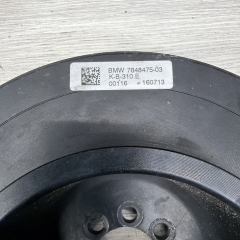 15-20 OEM BMW F80 F82 F83 M2 M3 M4 Crankshaft Pulley Vibration Damper S55