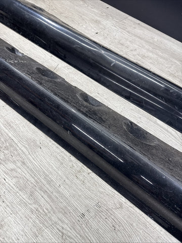 01-06 BMW E46 M3 Rocker Panel Side Skirts OEM Jet Black