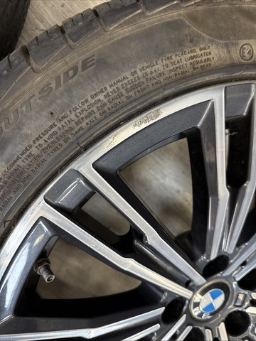 19-24 OEM BMW G20 330 M340 18” Rims Wheels 18x7.5 ET25 Double Spoke Style 790M