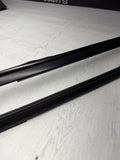 OEM BMW 98-02 Z3 M Z3M COUPE BLACK ROOF TOP DRIP TRIMS MOLDINGS COVERS