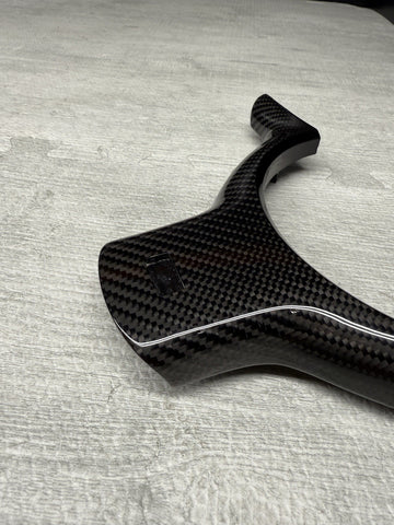 NEW BMW E46 M3 01-06 Carbon Fiber Steering Wheel Lower Trim