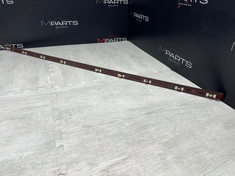 BMW E46 2000-2006 OEM RIGHT PASSENGER EXTERIOR DOOR TRIM MOLDING IMOLA RED