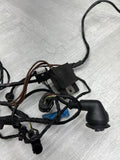 01-06 BMW E46 M3 FRONT LEFT XENON HEADLIGHT HARNESS WIRES BODY HARNESS PLUGS