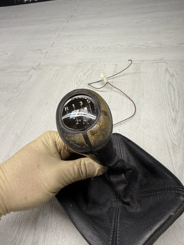 BMW 01-06 E46 M3 6 SPEED SHIFT KNOB OEM Illuminated *Cut Wire