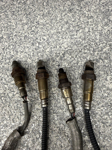 15-20 BMW F80 F82 F83 M3 M4 S55 Lambda Monitor Probe Oxygen 02 O2 Sensors (4)