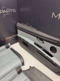 08-13 BMW E93 M3 Convertible Complete Interior Seats Black Silverstone Novillo