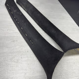 2001-2006 BMW M3 E46 Coupe Front Left Right A Pillar Trim Cover Black OEM *Notes