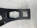 09-13 BMW E93 M3 CONVERTIBLE DCT CIC LEATHER CENTER CONSOLE TRIM