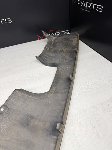 01-06 BMW E46 M3 Rear Bumper Lower Lip Diffuser Trim Panel OEM Jet Black