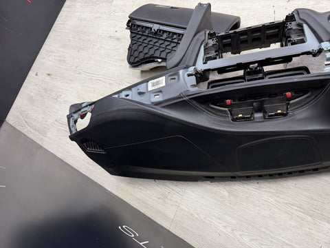 15-20 OEM BMW F80 F82 F83 M3 M4 Dashboard Dash Panel Leather HUD Black Extended