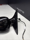 01-06 BMW E46 M3 Side View Door Mirrors Pair Jet Black *Notes*