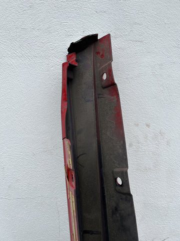 15-19 FERRARI 488 GTB Spider Left Driver  Sideskirt Side Skirt ROSSO RED *Damage