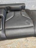 BMW F82 M4 Coupe 15-20 Rear Back Seats Cushion Black Leather Backrest Bench