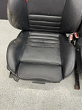 95-99 BMW E36 M3 Coupe Front Vaders Vader Seats Manual Black Ripped