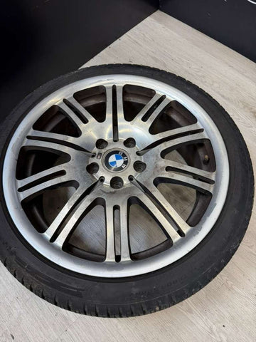01-06 BMW E46 3 Series M3 Front Light Alloy Wheel Rim Tire 19x8 OEM 2229650