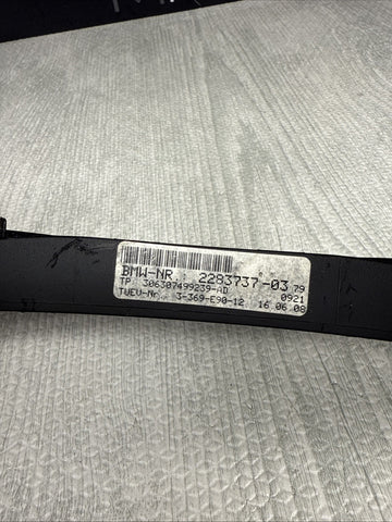 08-13 BMW E90 E92 E93 M3 Lower Steering Wheel Trim Cover Plate Black