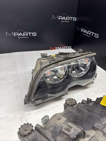 02-06 BMW E46 M3 ORIGINAL Halogens Headlights Stock *Notes*