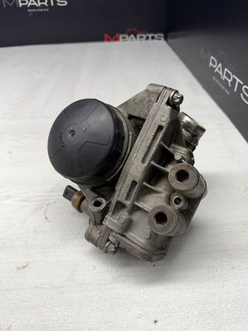 15-20 BMW F80 F82 F83 M4 M3 3.0 S55 Oil Filter Housing Cooler Pump Outlet OEM