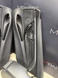 BMW 15-20 F82 M4 Coupe Merino Black Leather Seats & Panels Set